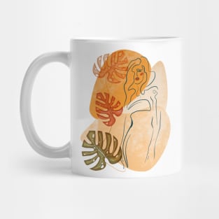 Line illustration Mug